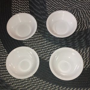 Corelle White Cereal/Soup Bowls - Set of 4